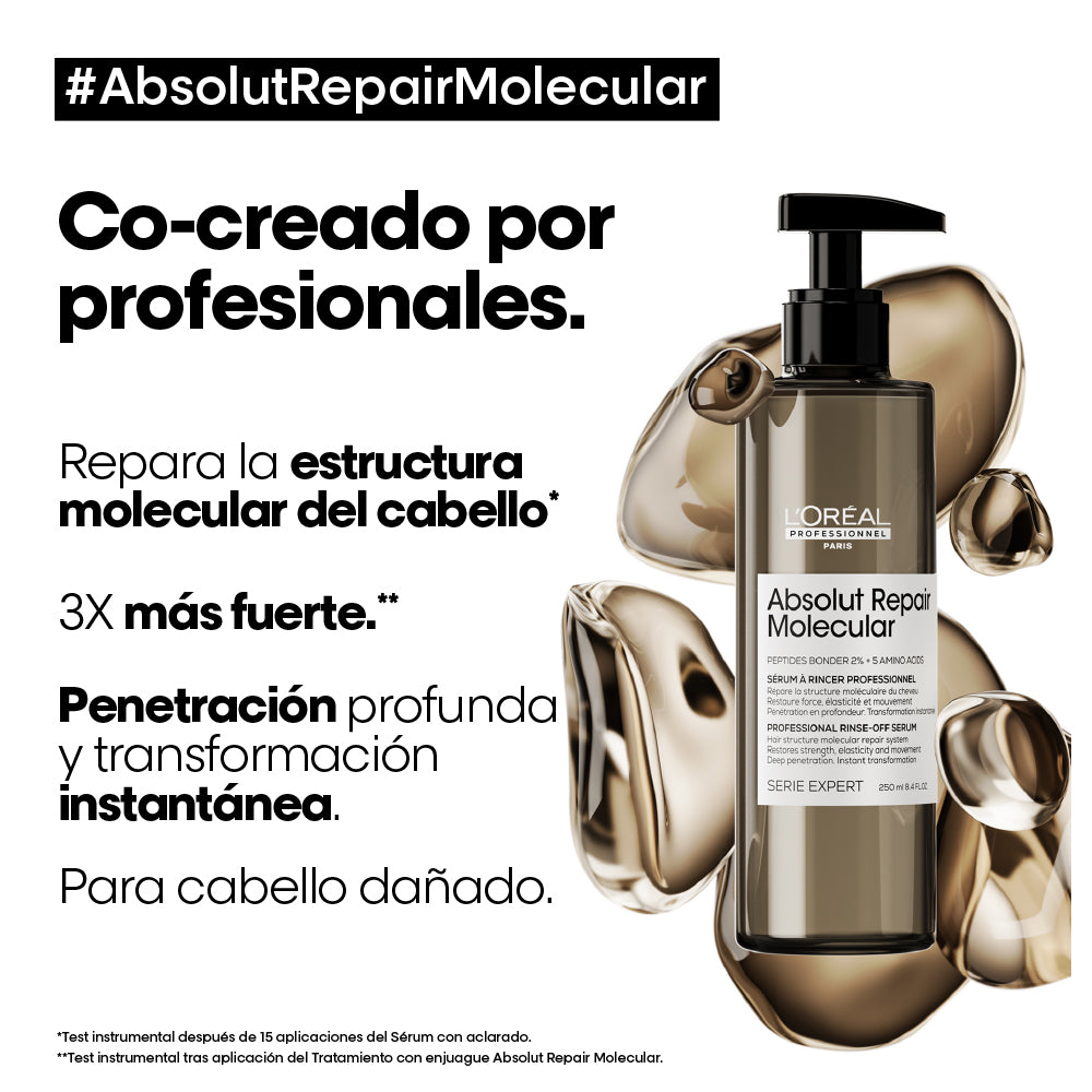 Sérum Molecular para Cabello Dañado