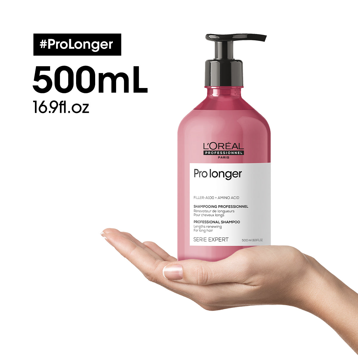 Shampoo Fortalecimiento de cabello largo
