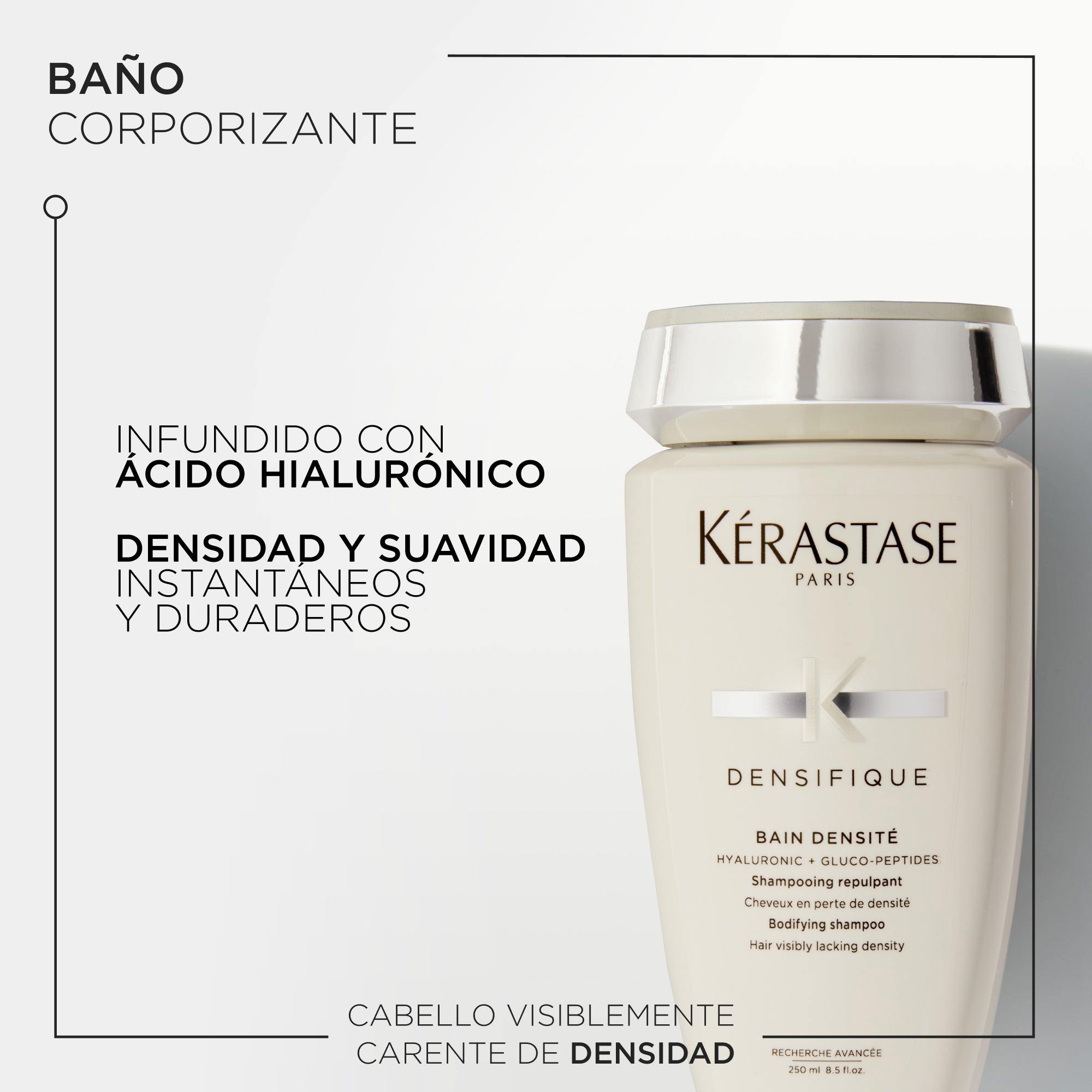 Shampoo densidad