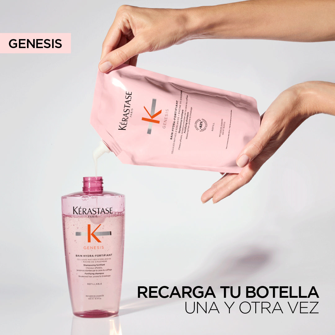 Shampoo recarga fortificante hidratante Genesis