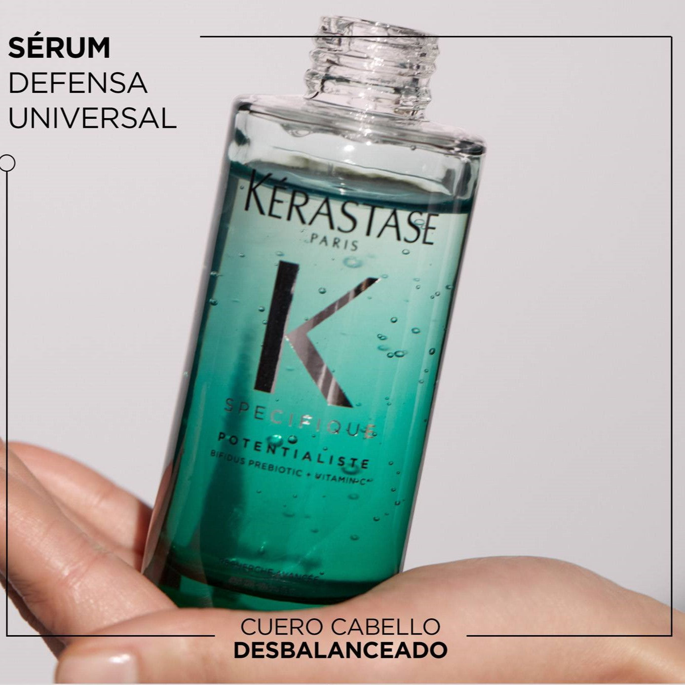 Serum para cuero cabelludo desequilibrado