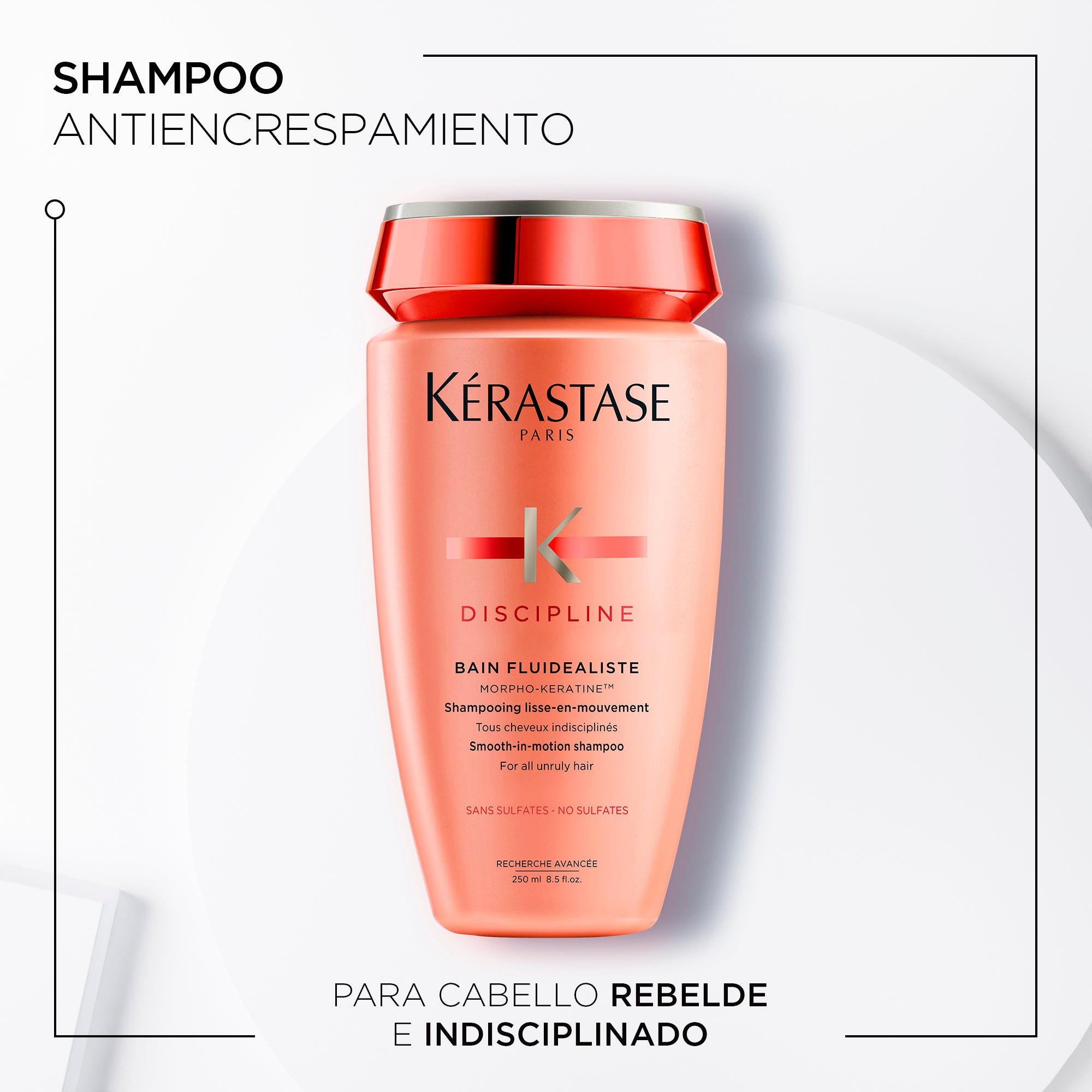 Shampoo brillo anti-frizz