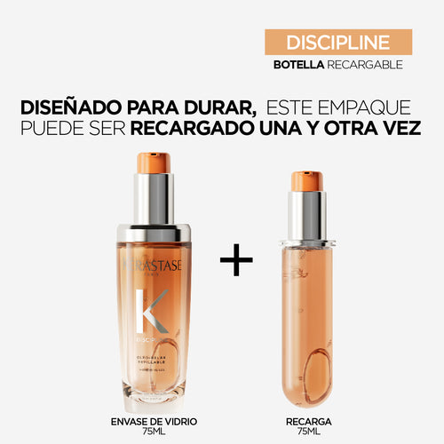 Aceite capilar recargable
