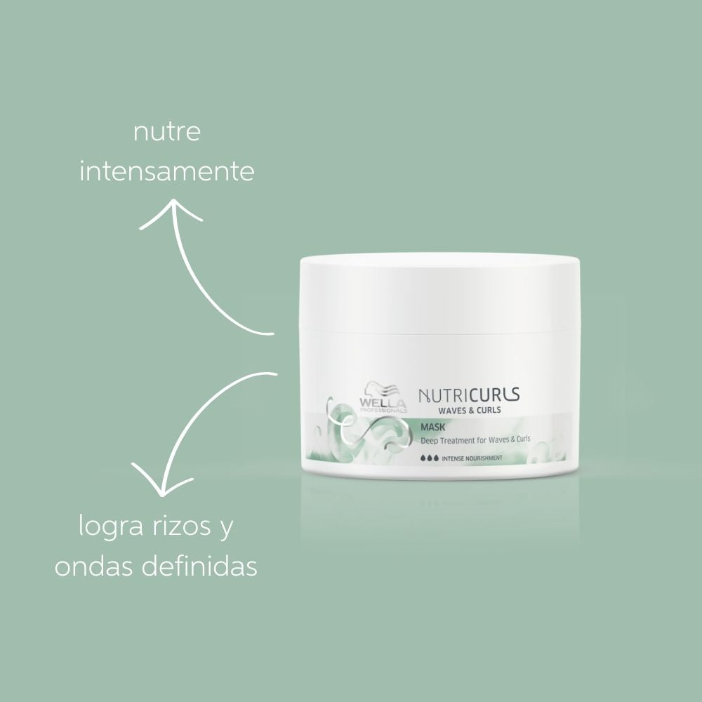 Mascarilla Nutritiva Anti-Frizz para Ondas y Rizos