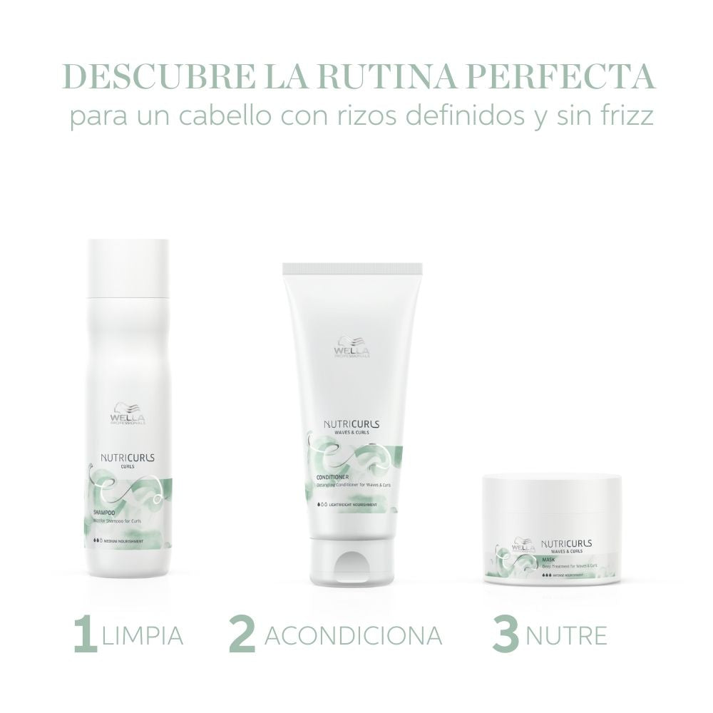 Mascarilla Nutritiva Anti-Frizz para Ondas y Rizos