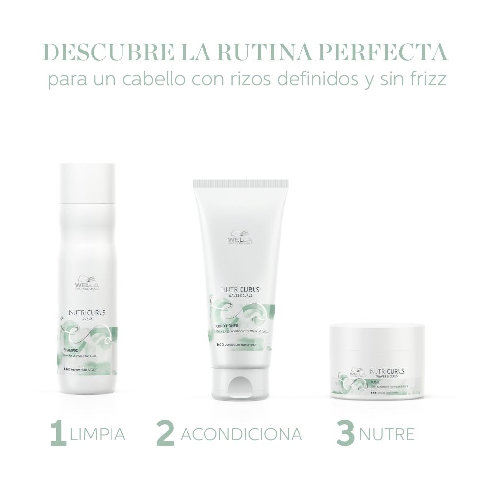 Shampoo Micelar Anti-Frizz para Cabello Rizado y Ondulado