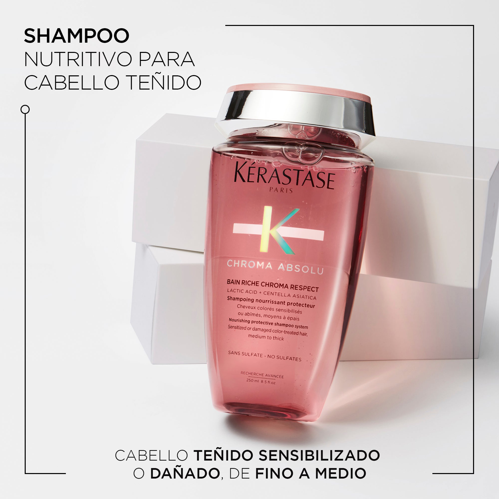 Shampoo para cabello teñido