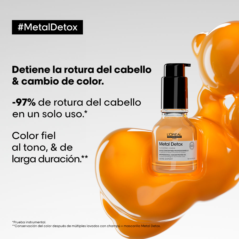 Aceite Capilar Metal Detox