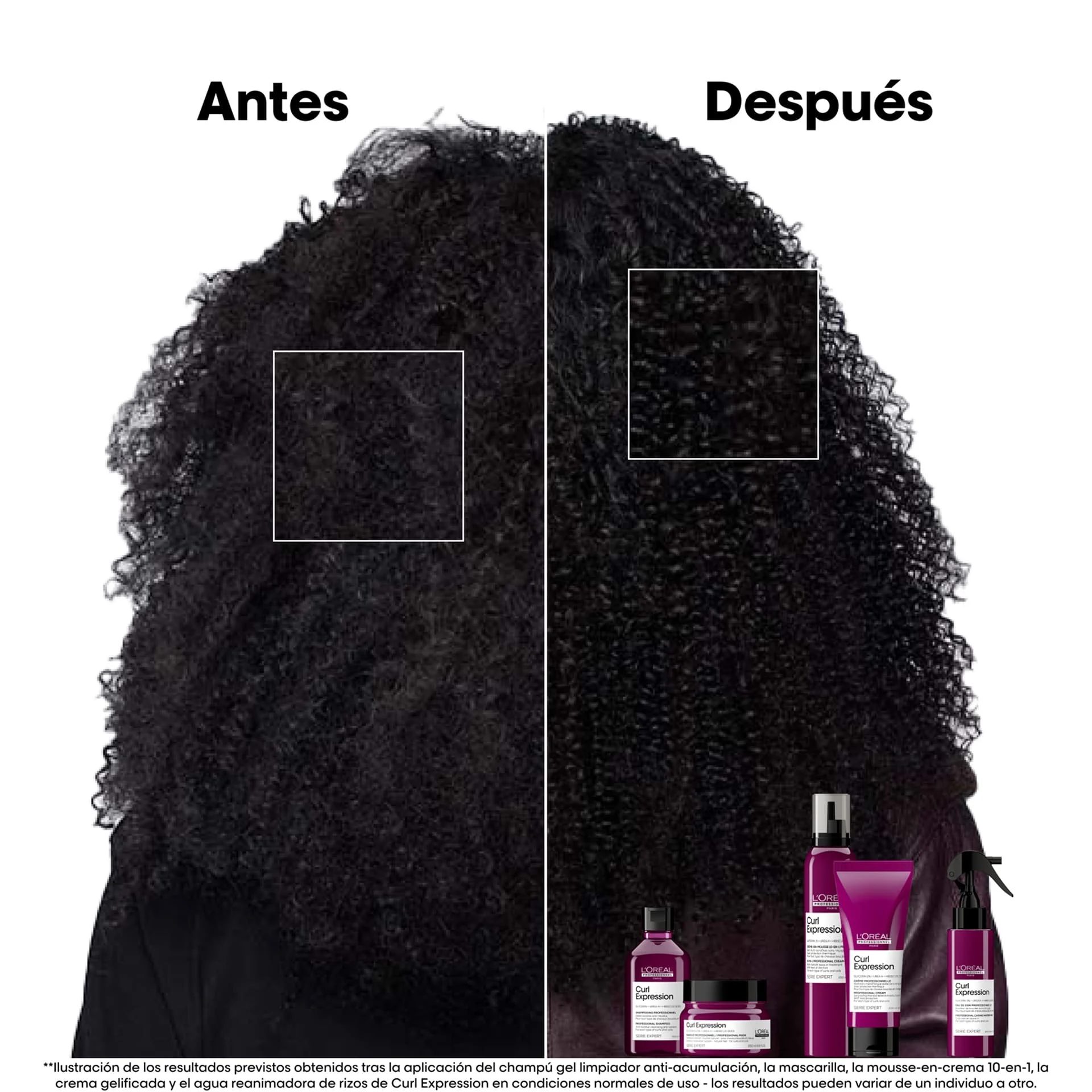 Mascarilla para Rizos Curl Expression