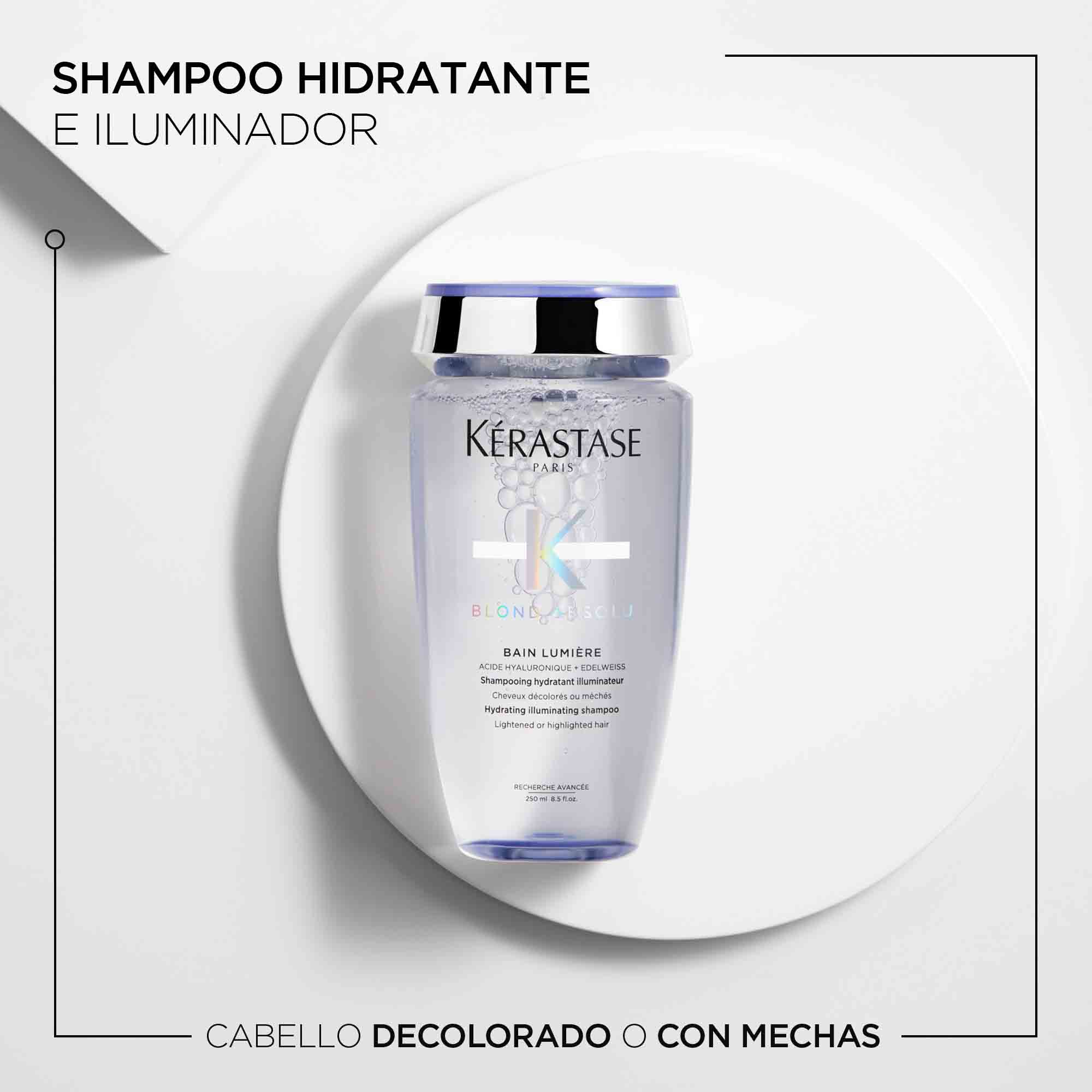 Shampoo Lumiere Cabello Rubio