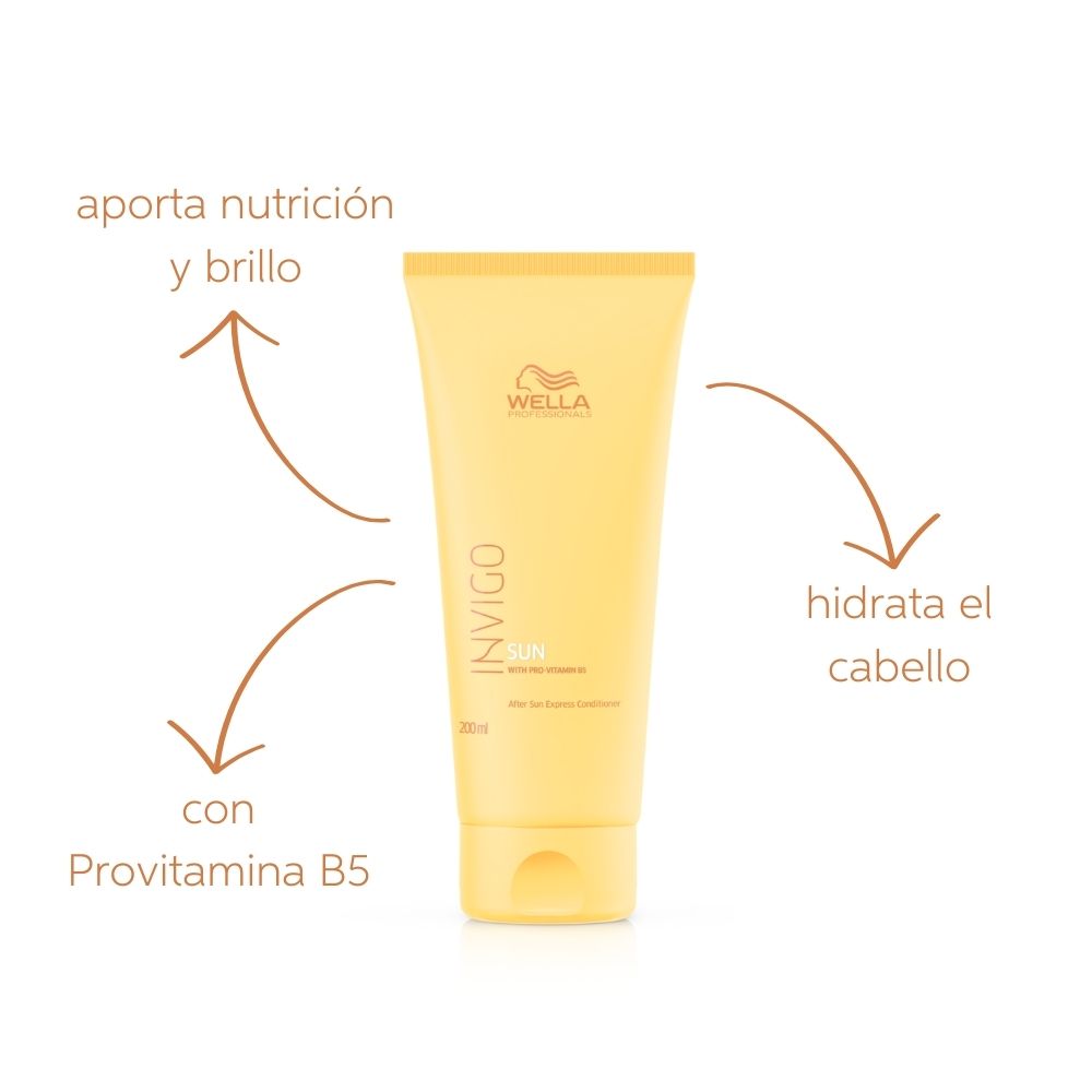 Acondicionador Reparador Post-Sol para Cabello Expuesto al Sol, Mar y Piscina