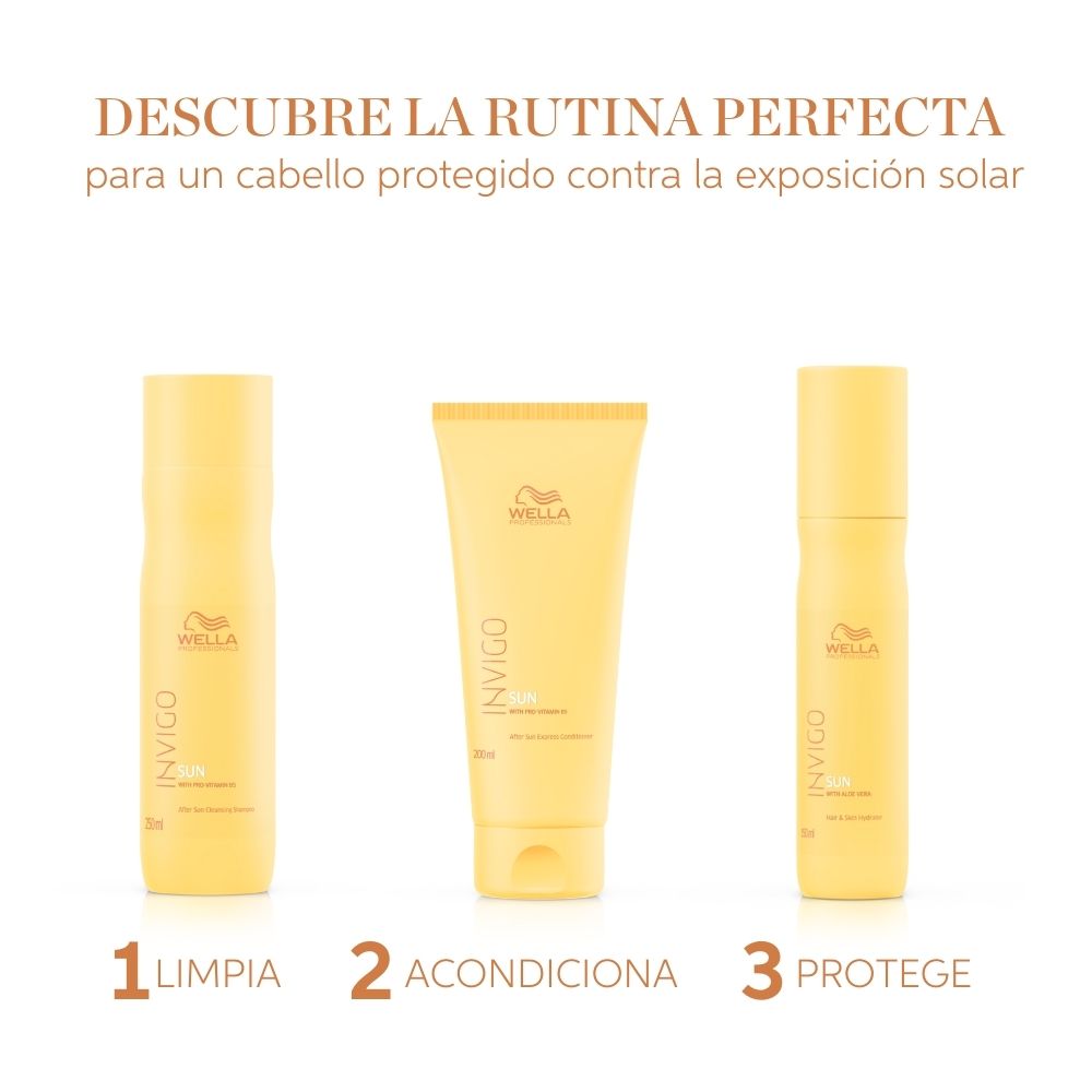 Shampoo Post-Sol Hidratante para Cabello Expuesto al Sol, Mar y Piscina