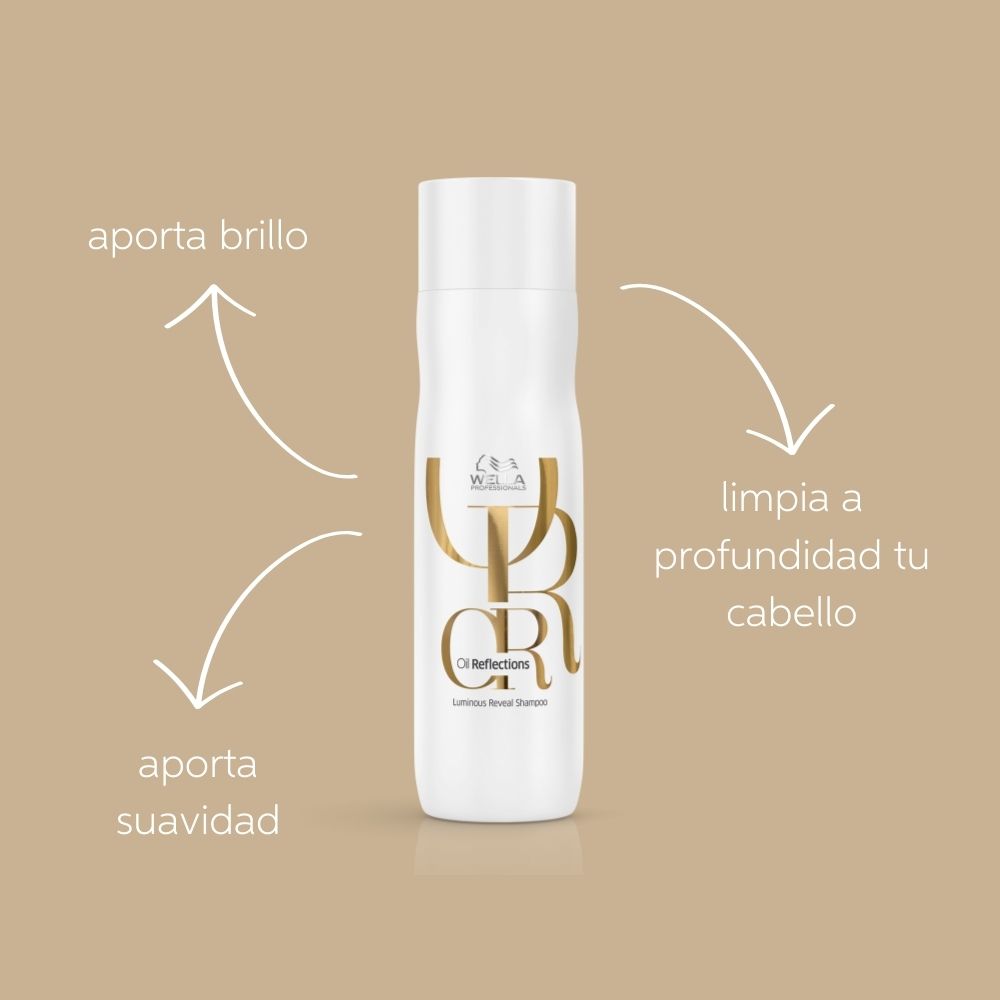 Shampoo Hidratante de Brillo para Cabello Seco y Opaco