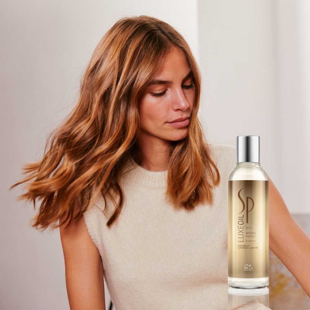 Shampoo Reconstructor con Queratina para Cabello Seco y Dañado