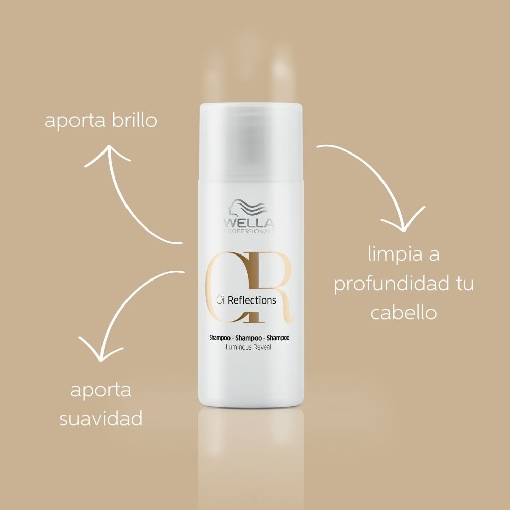 Shampoo Hidratante de Brillo para Cabello Seco y Opaco