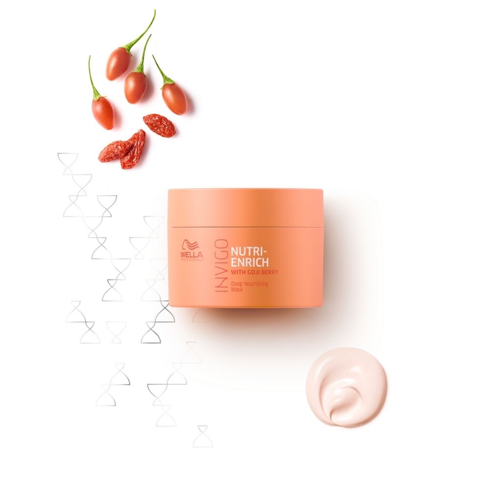 Mascarilla Nutritiva Anti-Frizz para Cabello Seco y Dañado