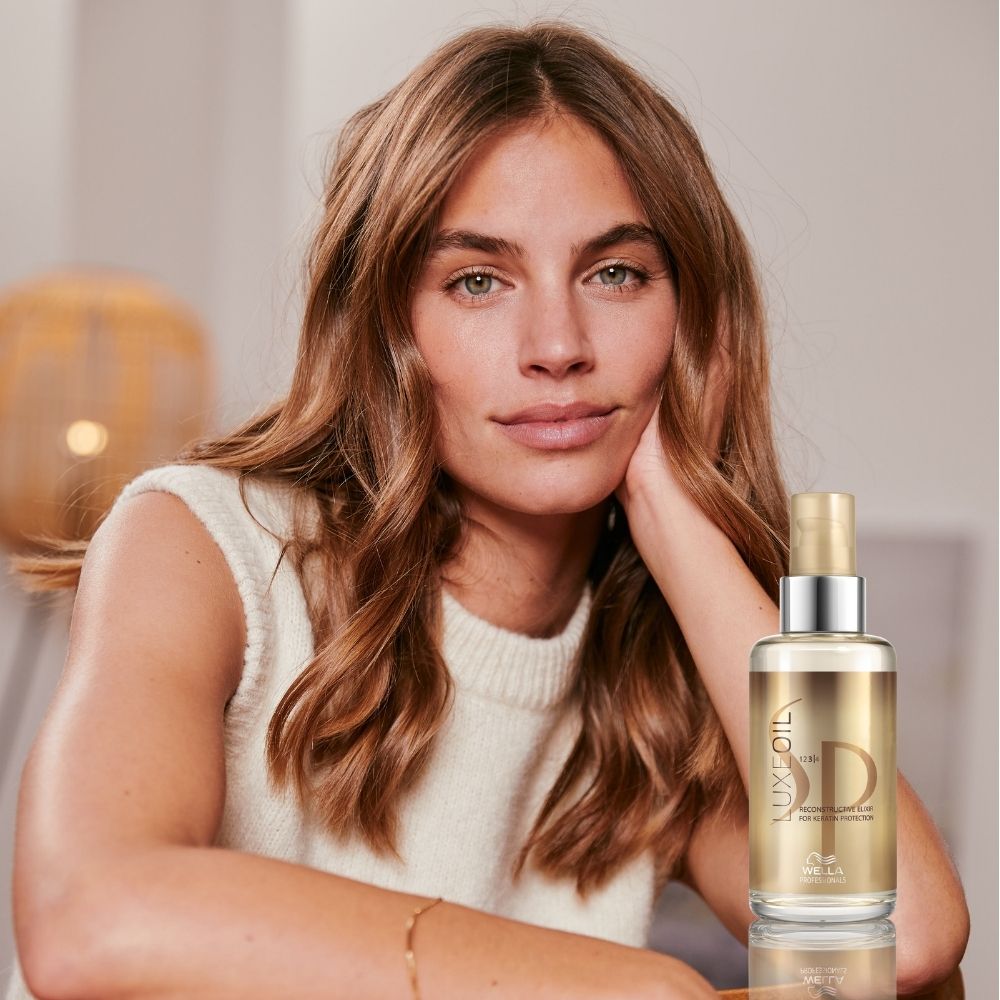 Aceite Reconstructor de Queratina para Cabello Seco y Dañado