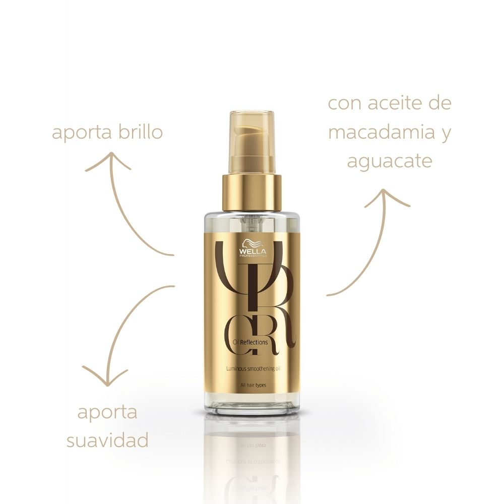 Aceite Iluminador Anti-Frizz para Cabello Seco y Opaco
