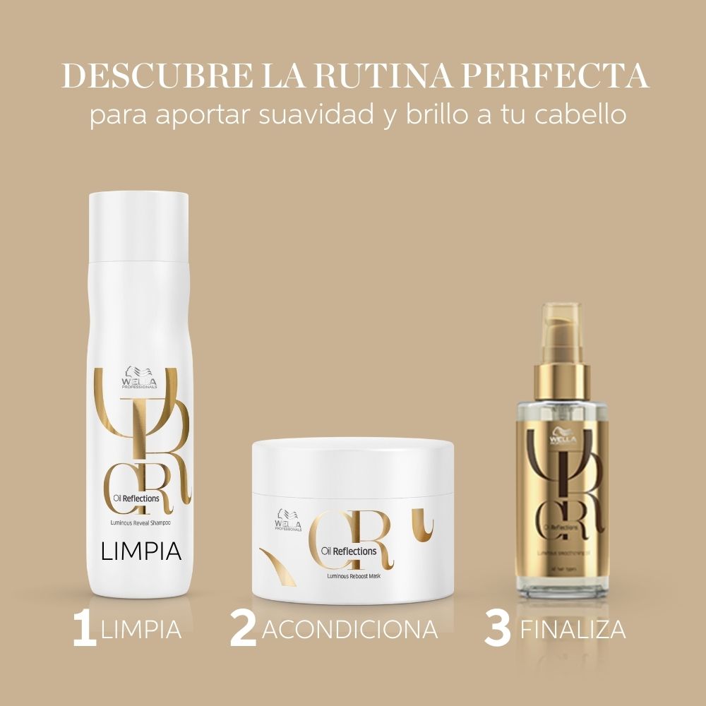 Aceite Iluminador Anti-Frizz para Cabello Seco y Opaco
