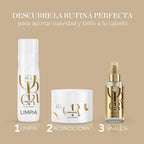 Aceite Iluminador Anti-Frizz para Cabello Seco y Opaco