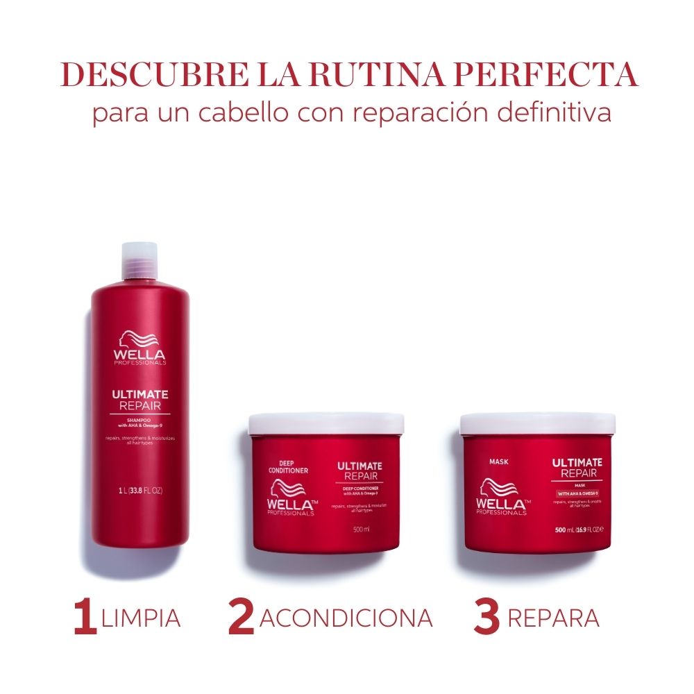 Shampoo Reparador y Fortalecedor para Cabello Muy Dañado