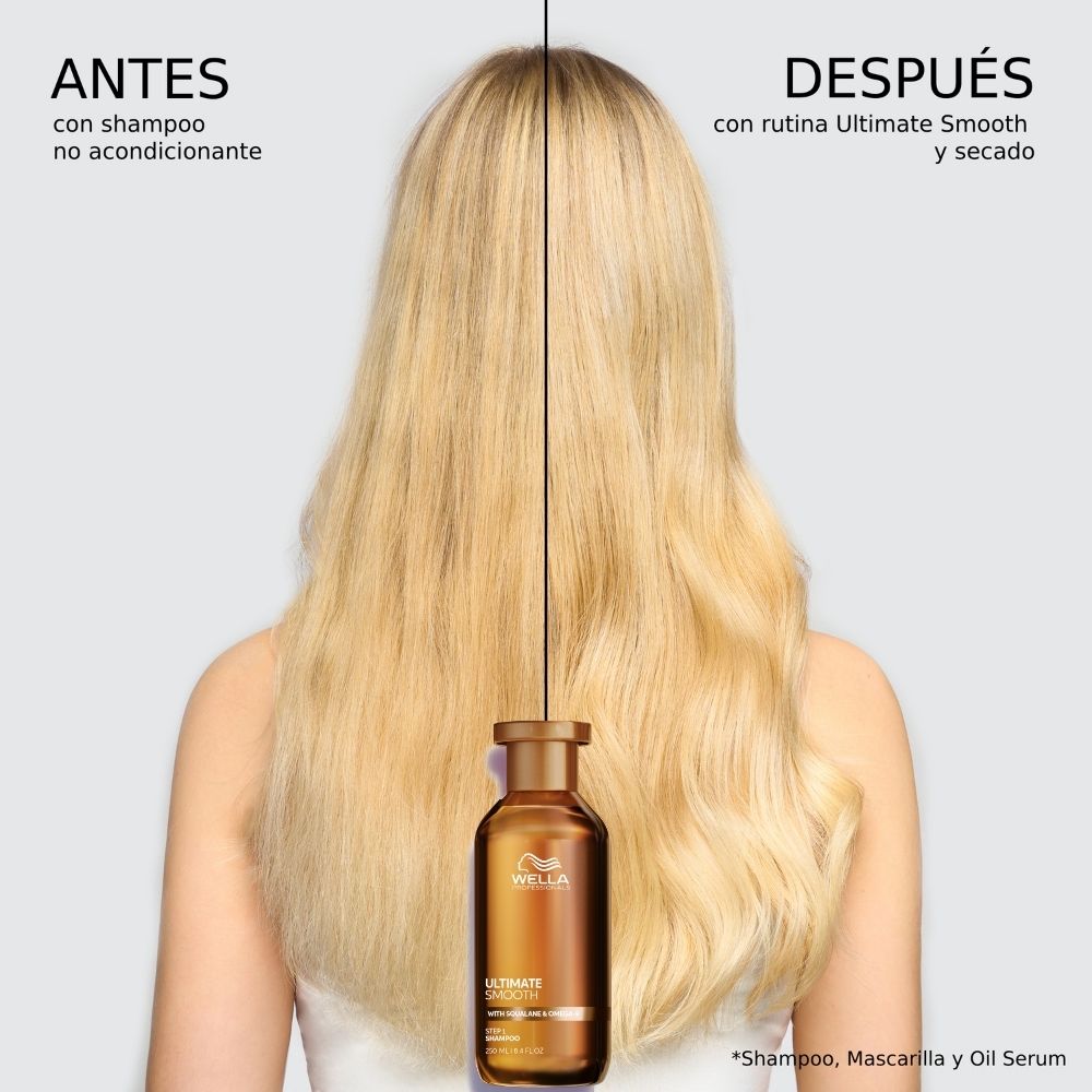 Shampoo Nutritivo Anti-Frizz para Cabello Seco y Rebelde