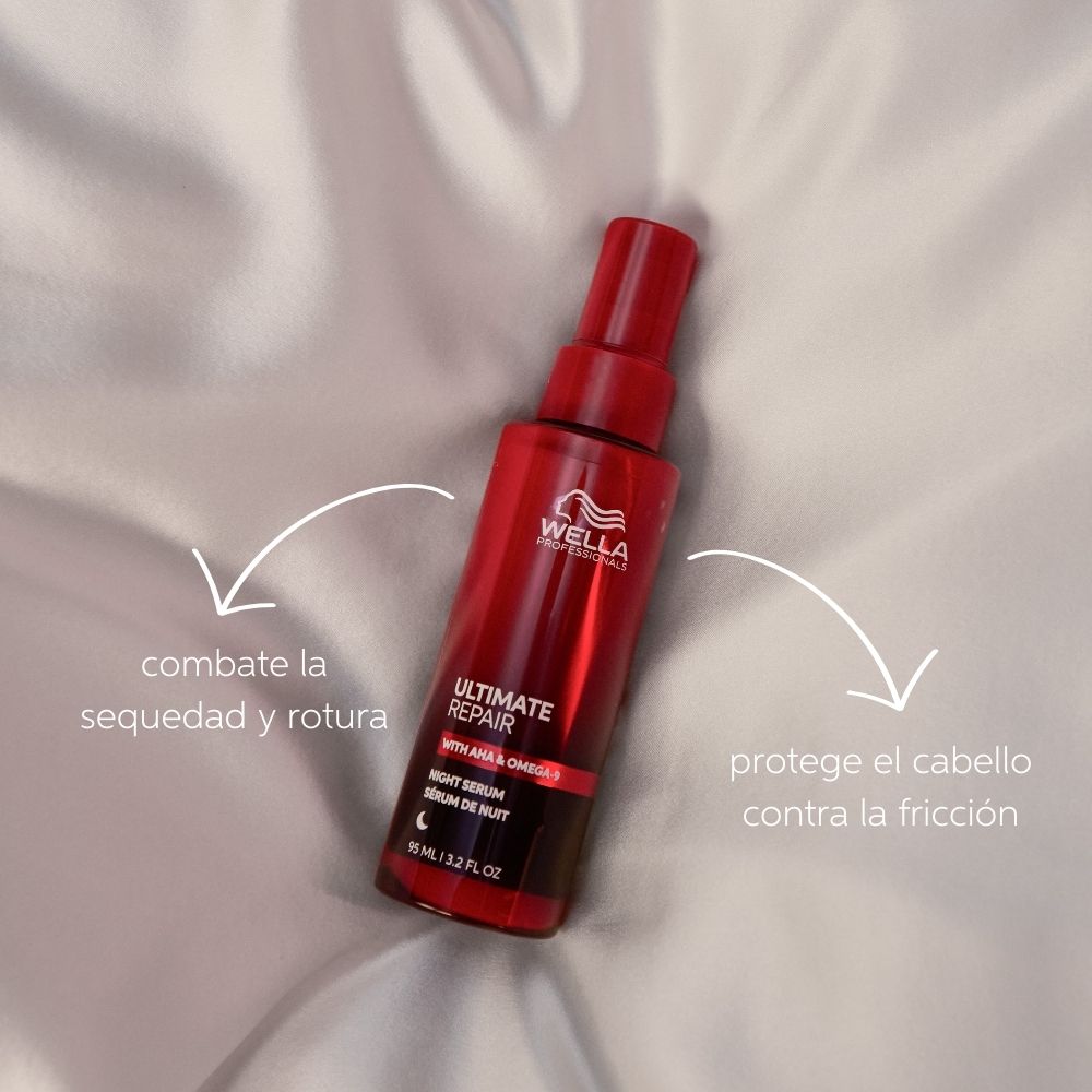 Sérum Nocturno Reparador Anti-Quiebre para Cabello Dañado
