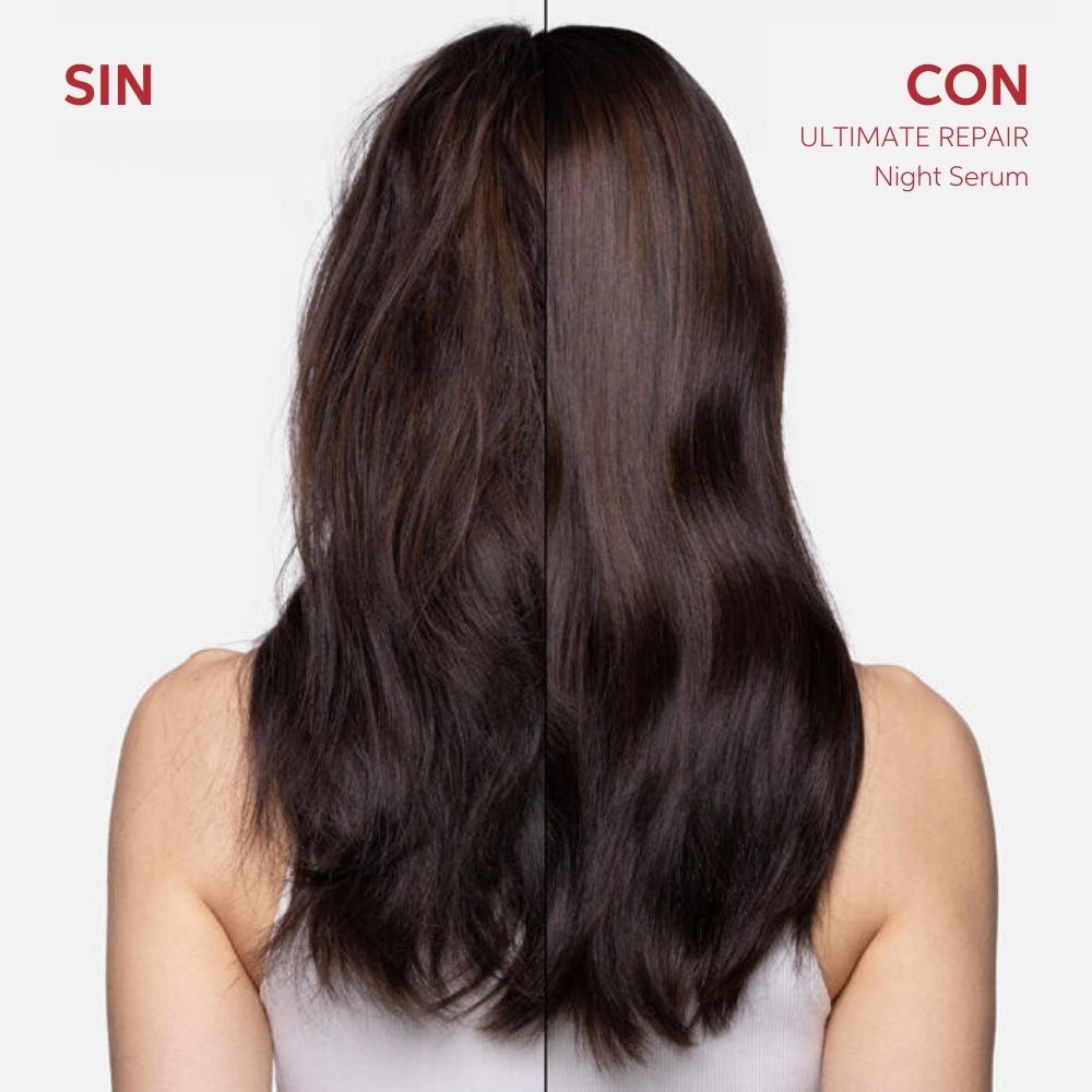 Sérum Nocturno Reparador para Cabello Dañado y Quebradizo