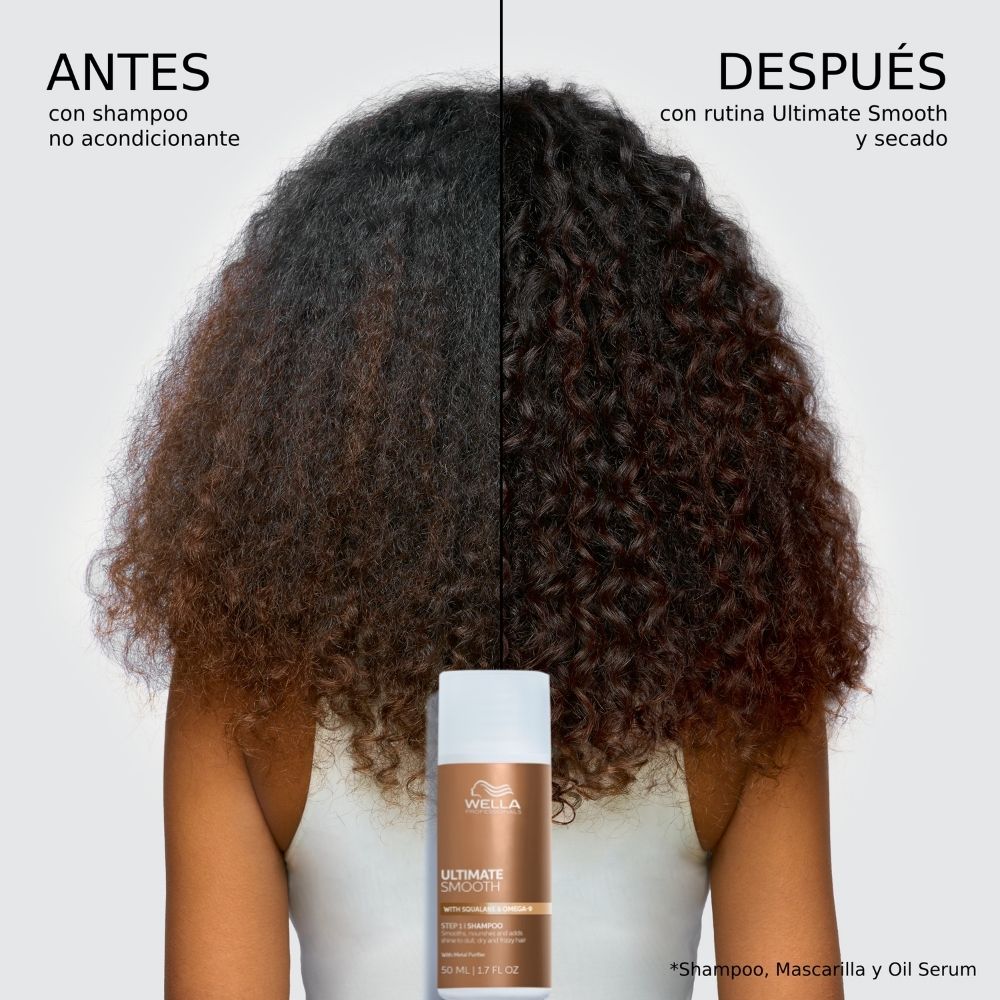 Shampoo Nutritivo Anti-Frizz para Cabello Seco y Rebelde