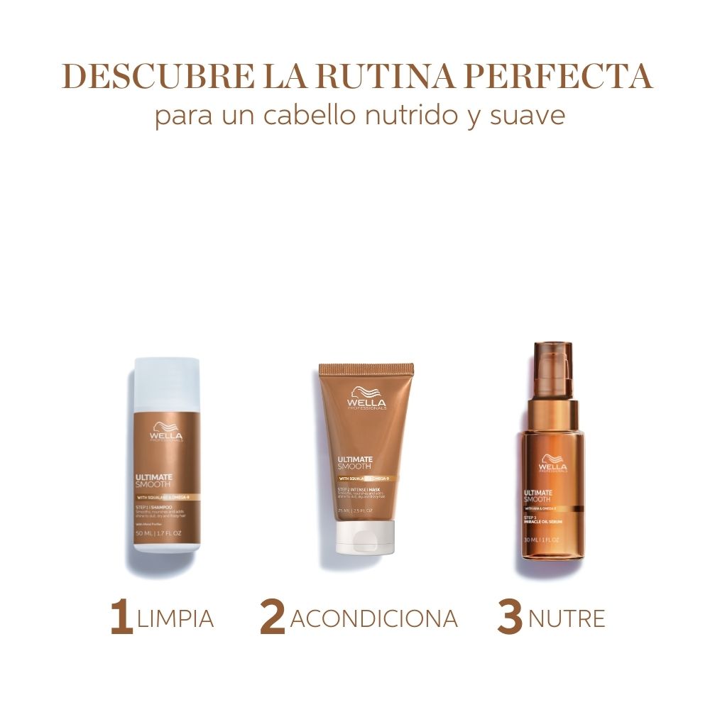 Shampoo Nutritivo Anti-Frizz para Cabello Seco y Rebelde