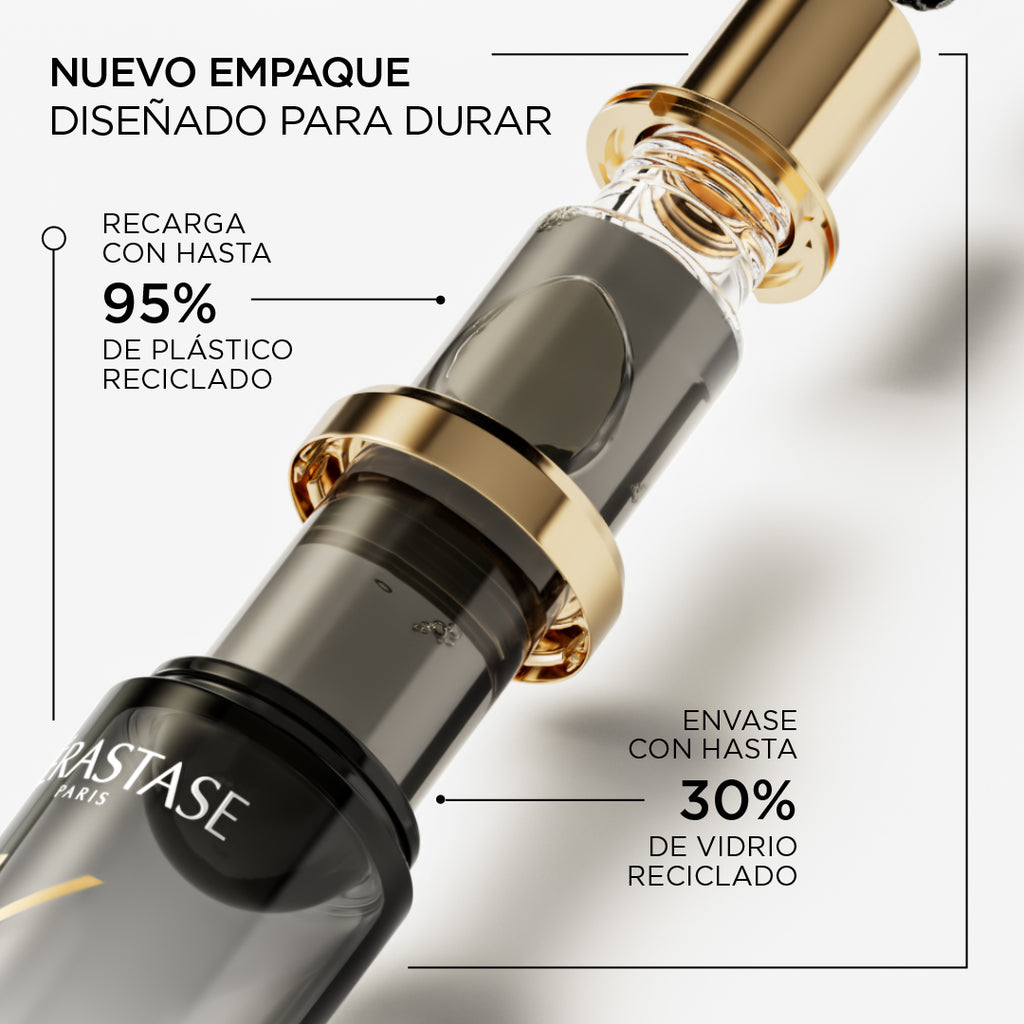 Aceite capilar recargable perfumado