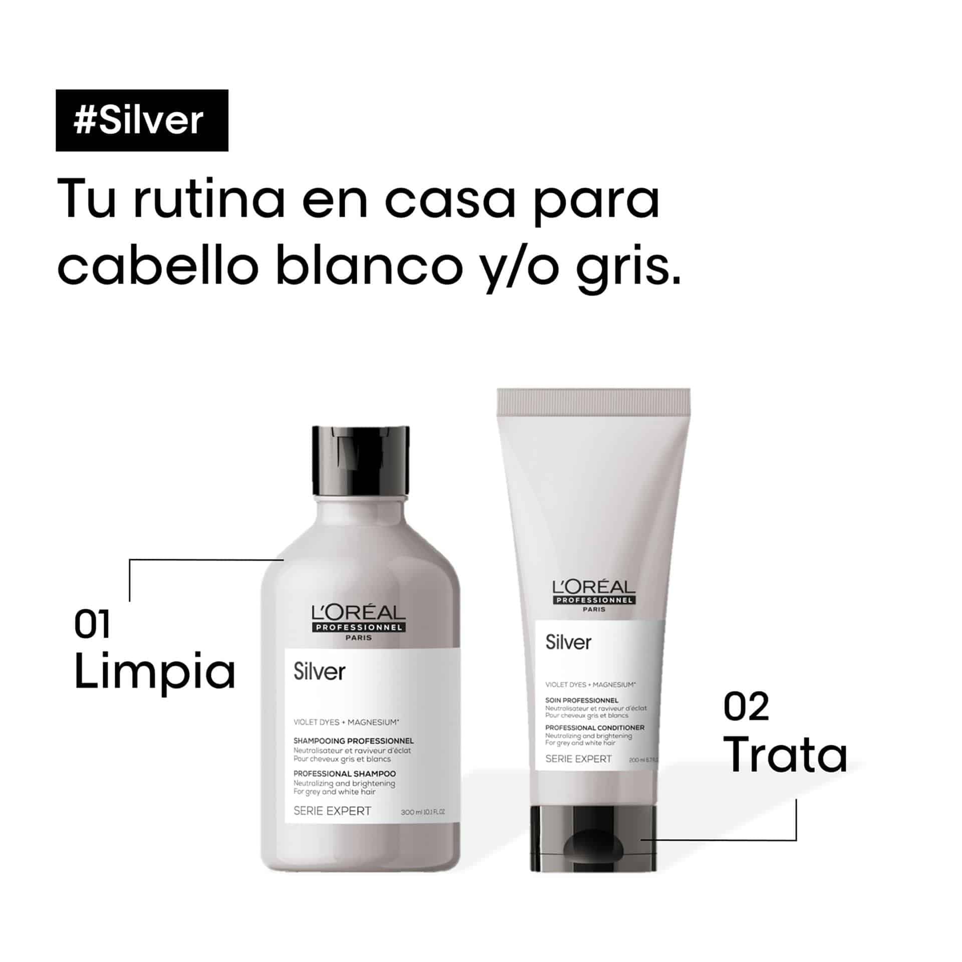 Acondicionador neutralizante Expert Silver