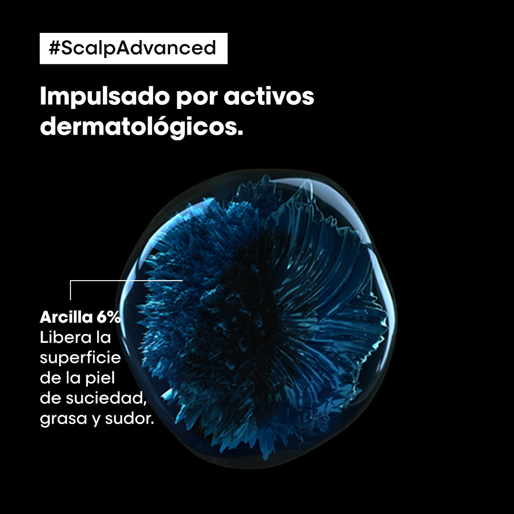 Arcilla capilar anti-grasa Scalp Advanced
