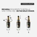 Aceite capilar recargable perfumado