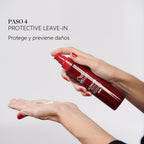Termoprotector leave paso 4