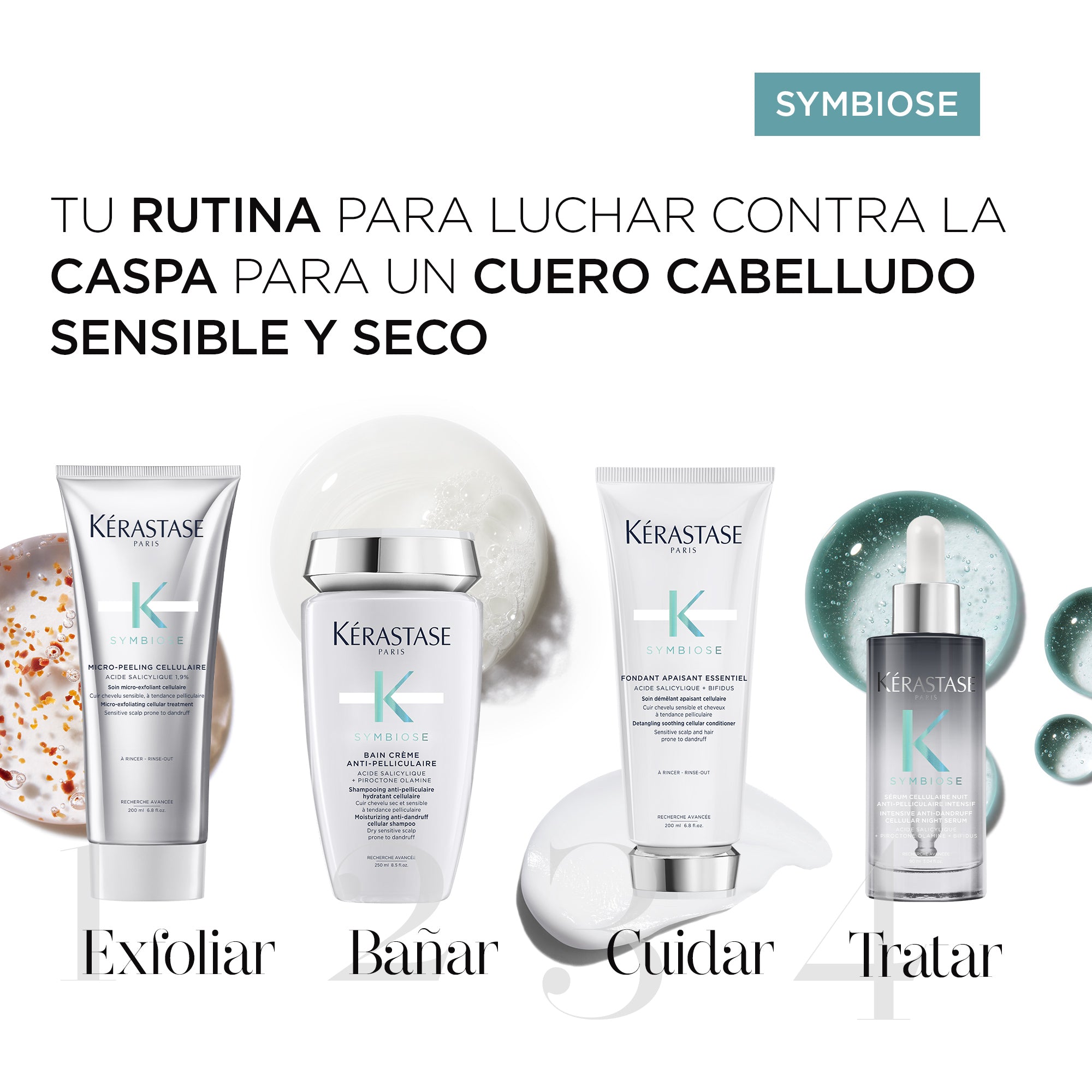 Shampoo Anti-Caspa para Cabello Graso