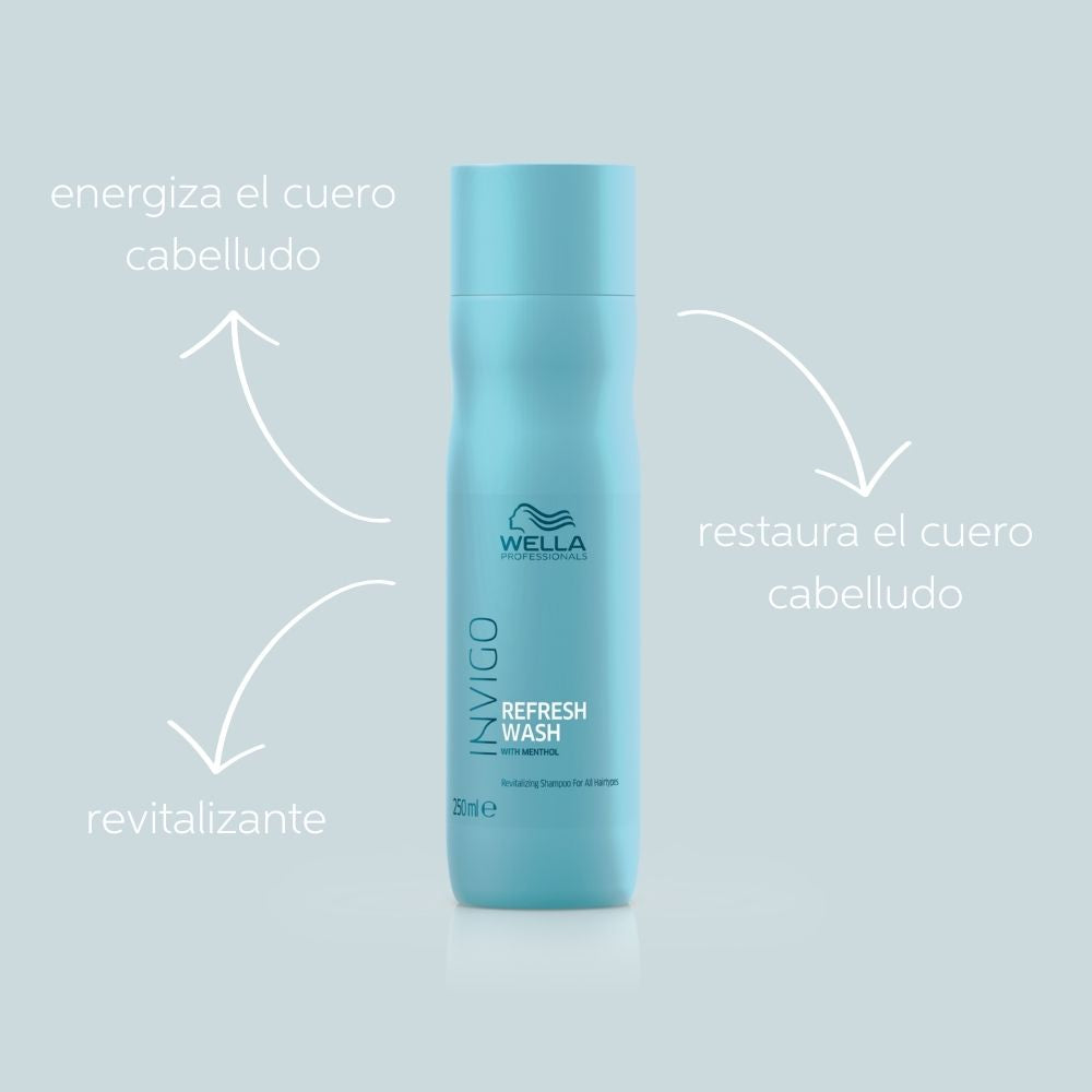 Shampoo Refrescante y Revitalizante para Cuero Cabelludo