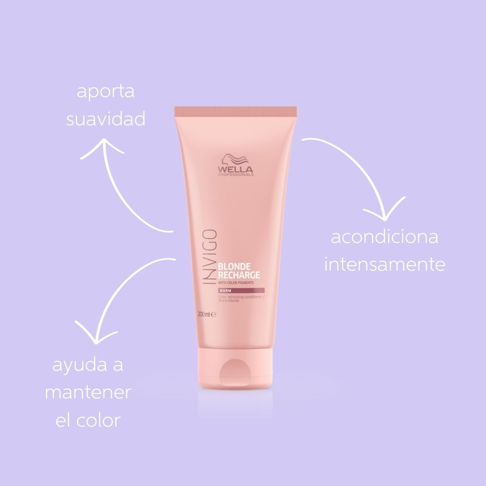 Acondicionador Matizante Anti-Amarillo para Cabello Rubio y Canoso