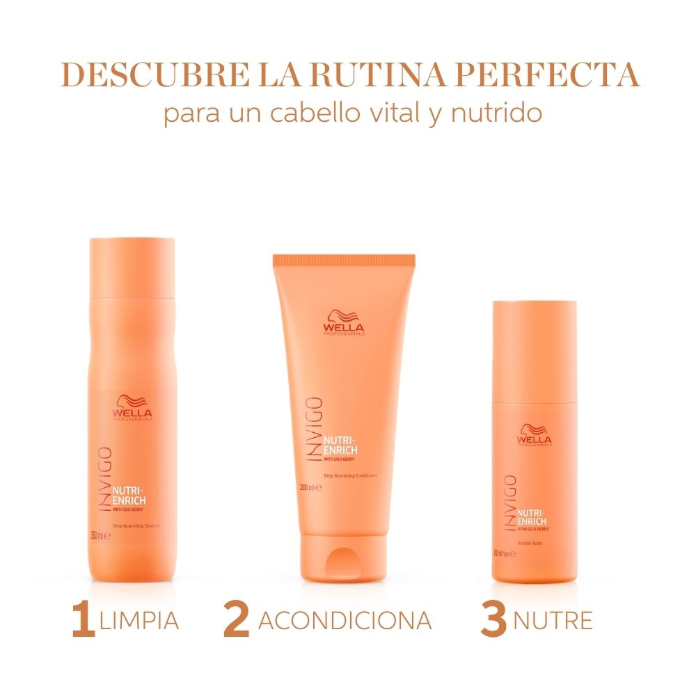 Bálsamo Nutritivo Anti-Frizz para Cabello Seco y Dañado