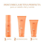 Mascarilla Nutritiva Express con Efecto Calor para Cabello Seco y Dañado