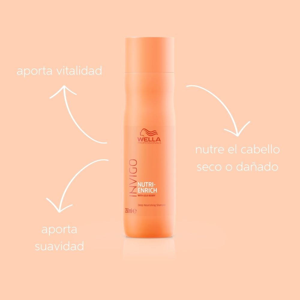 Shampoo Nutritivo e Hidratante para Cabello Seco y Dañado