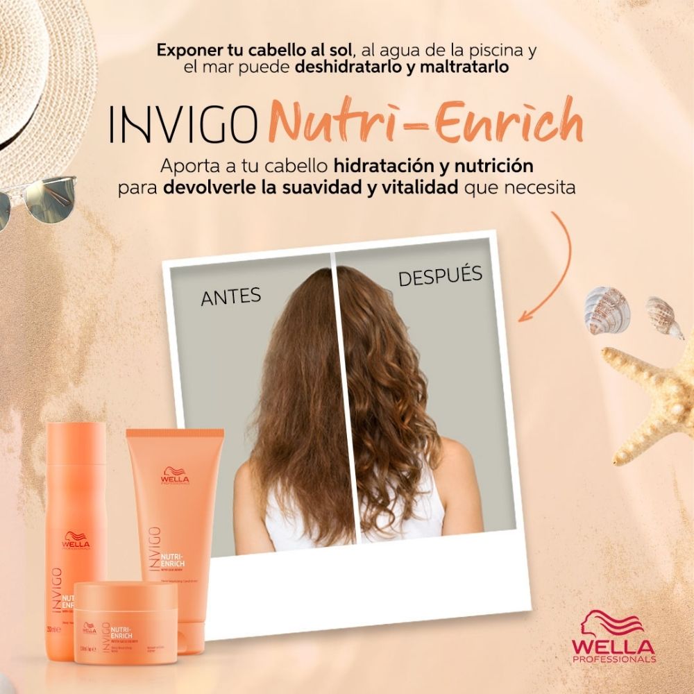 Shampoo Nutritivo e Hidratante para Cabello Seco y Dañado