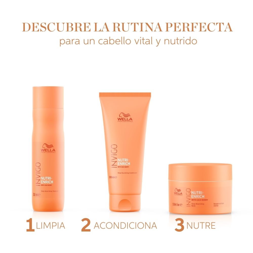 Shampoo Nutritivo e Hidratante para Cabello Seco y Dañado