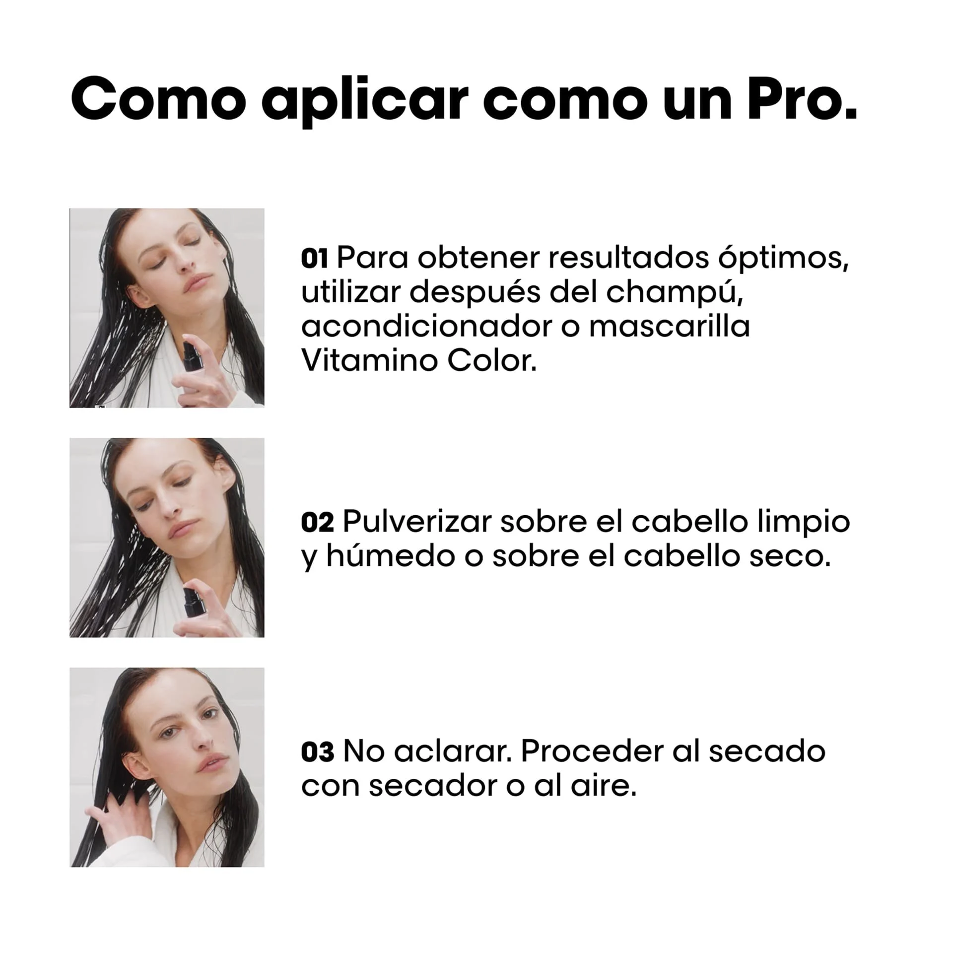 Spray Expert Vitamino Color 10 en 1