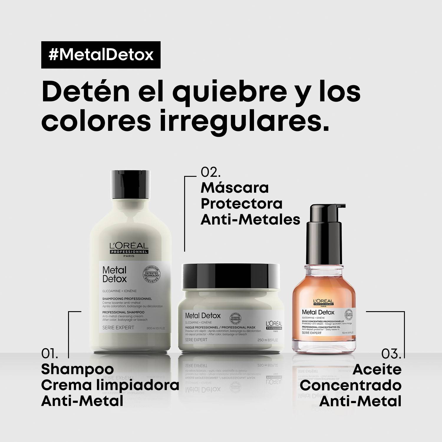 Mascarilla Metal Detox