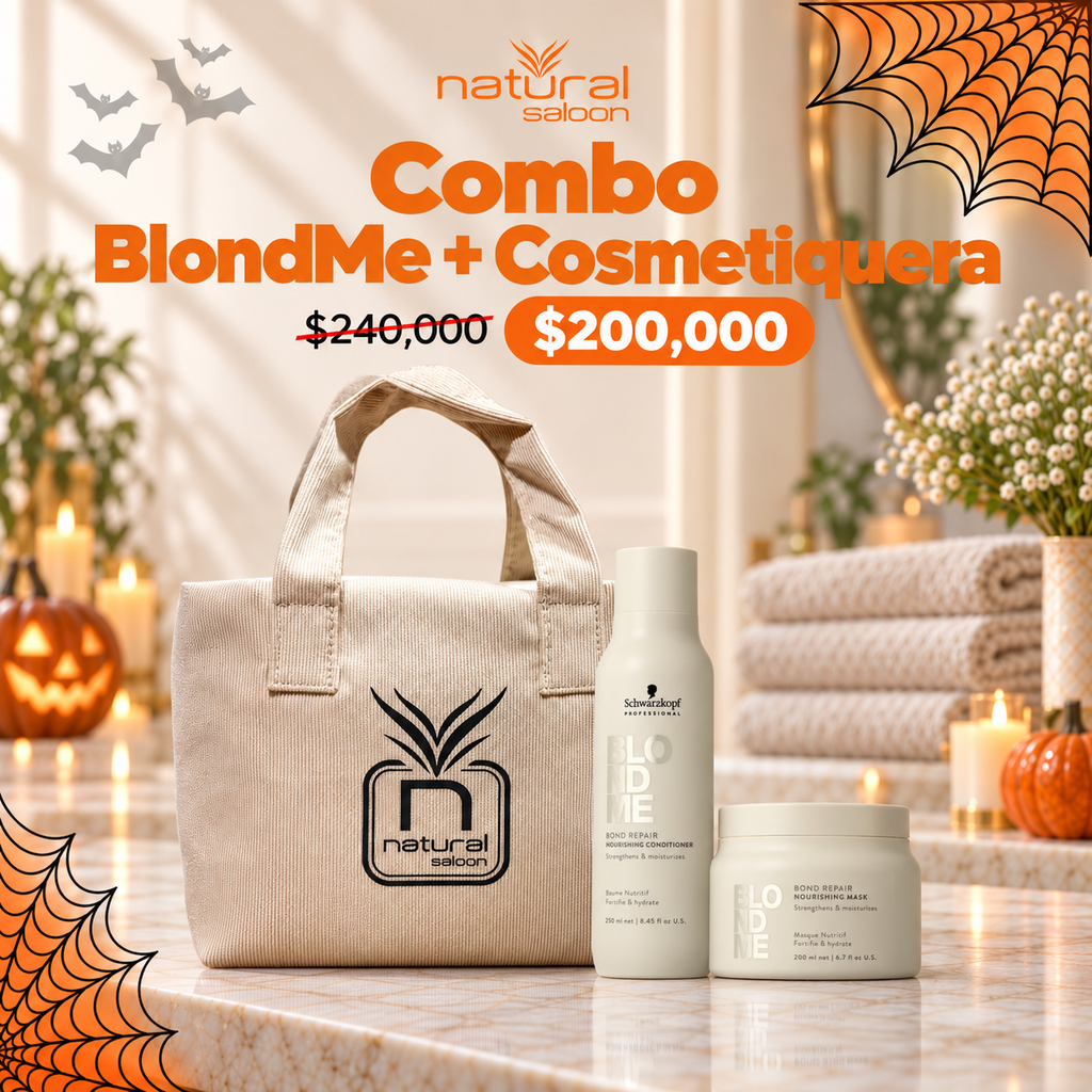 Combo BlondMe + Cosmetiquera