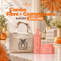Combo Fibre + Cosmetiquera