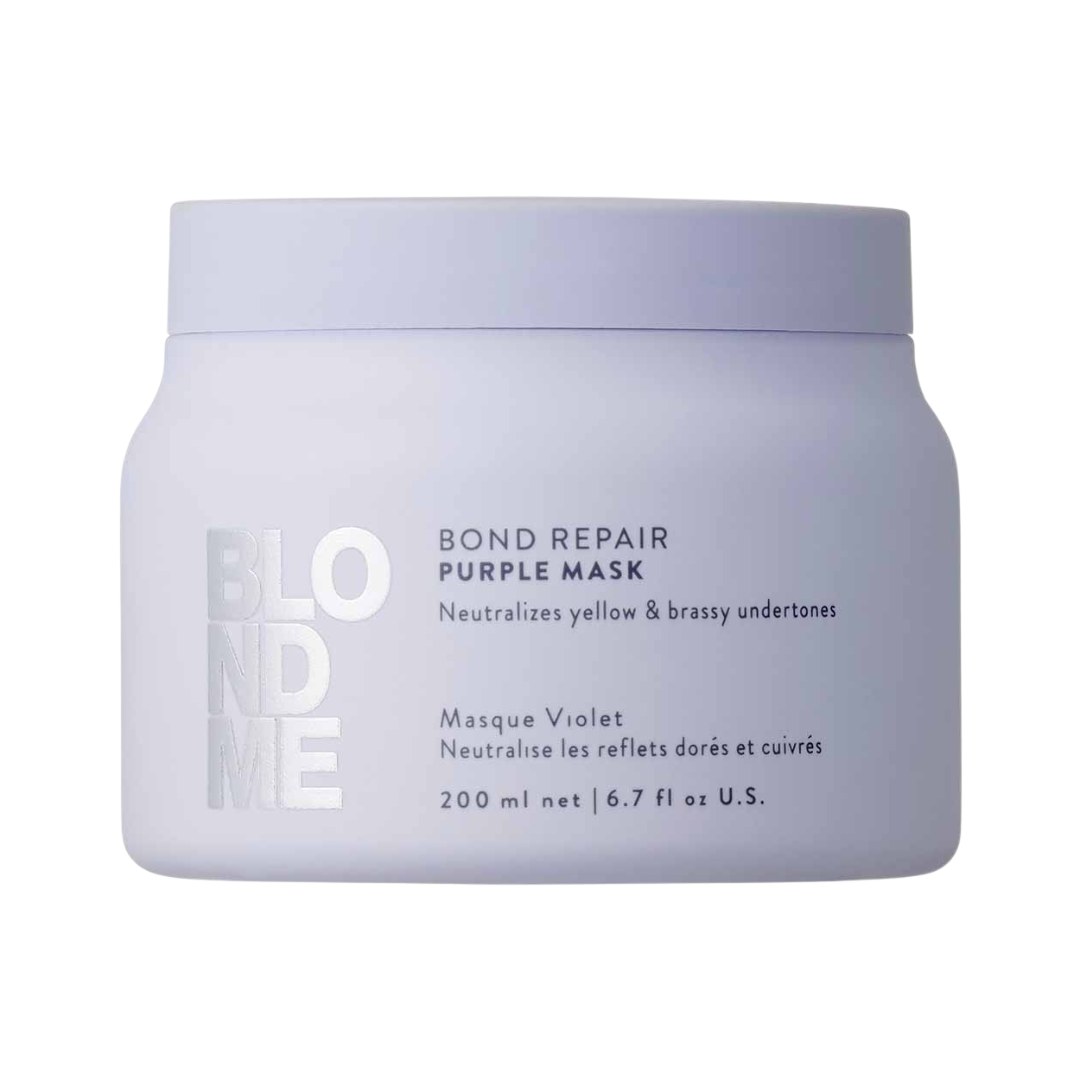 Blondme bond repair purple mask