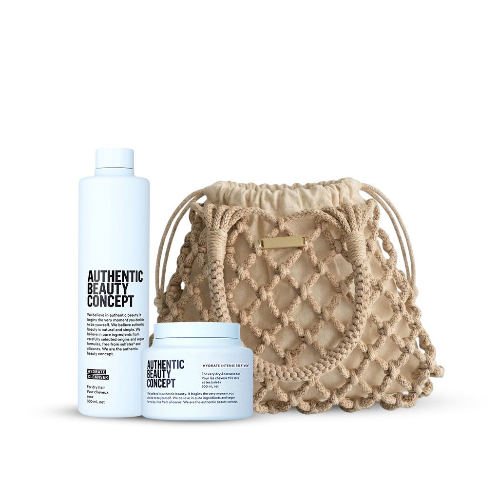 Kit Hydrate + Bolso de Macramé