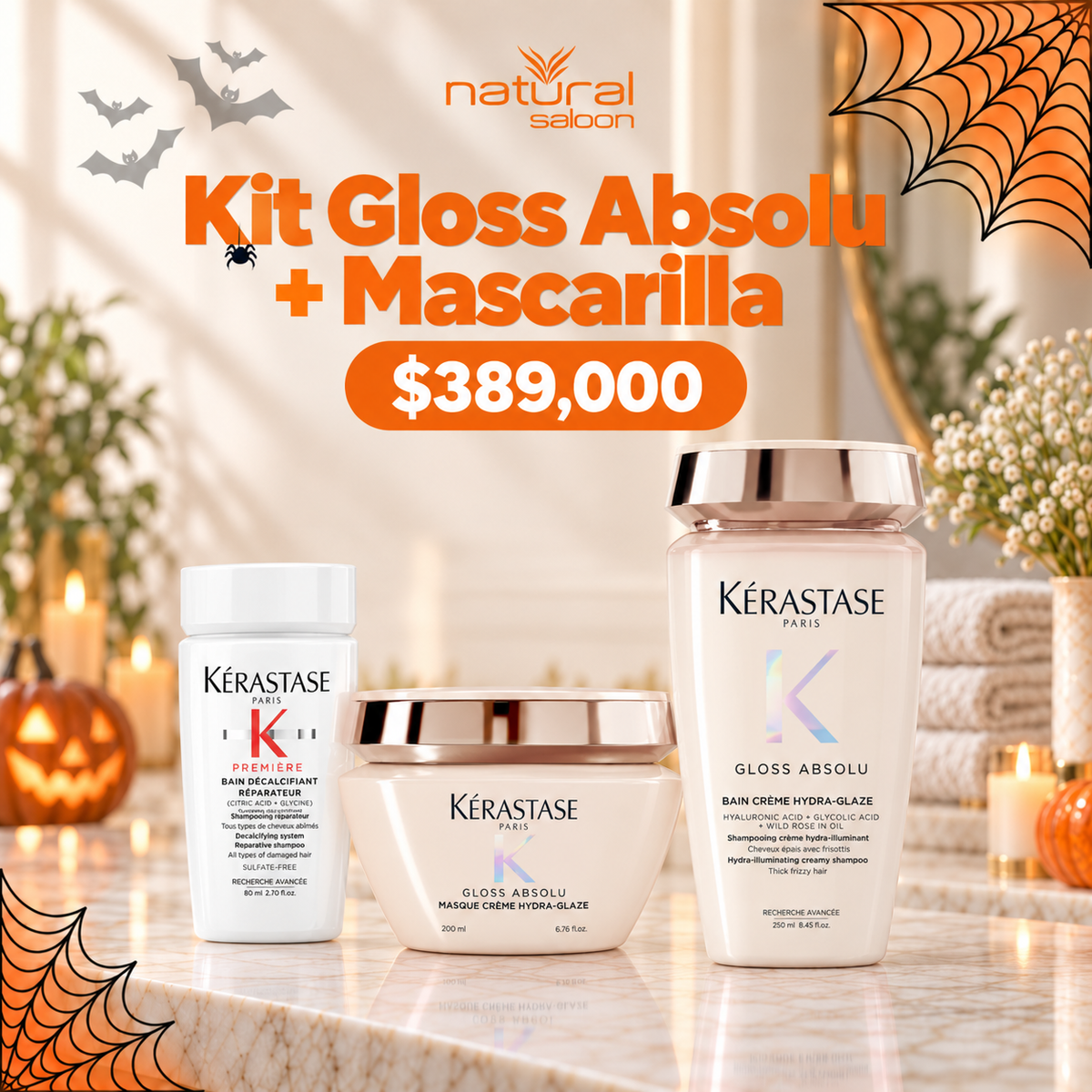 Kit Gloss Absolu + Mascarilla